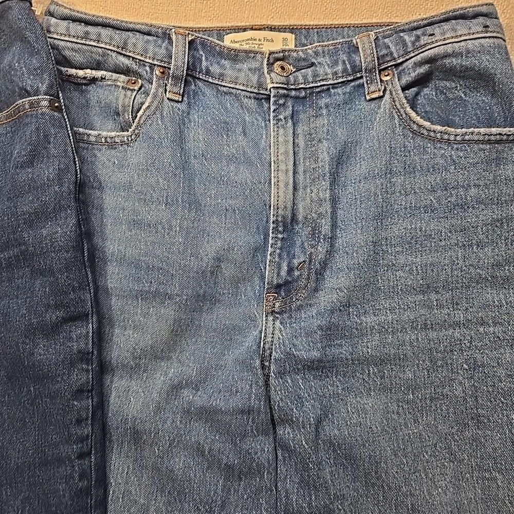 Abercrombie-fitch Women's Blue Jeans - Picture 3 of 8